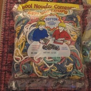 Wool Novelty Company Cotton Blend Weaving Loops